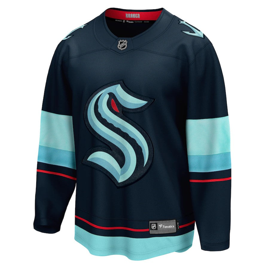 Kraken Home Breakaway Jersey - Deep Sea Blue