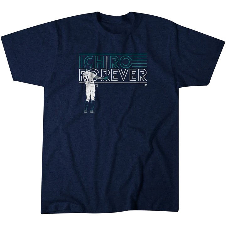 Mariners Navy Ichiro Forever Navy Shirt