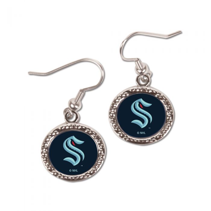 Kraken Logo Dangle Earrings