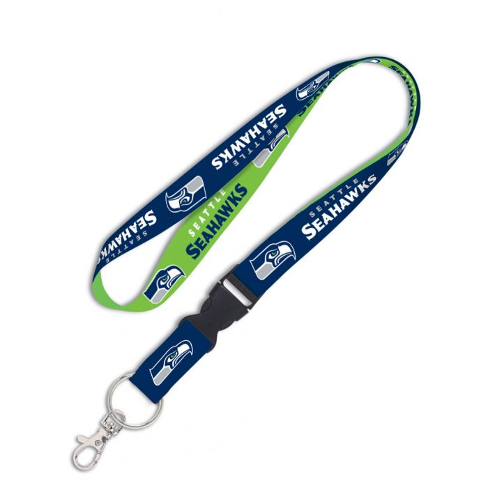 Seahawks 2-Tone Buckle Lanyard