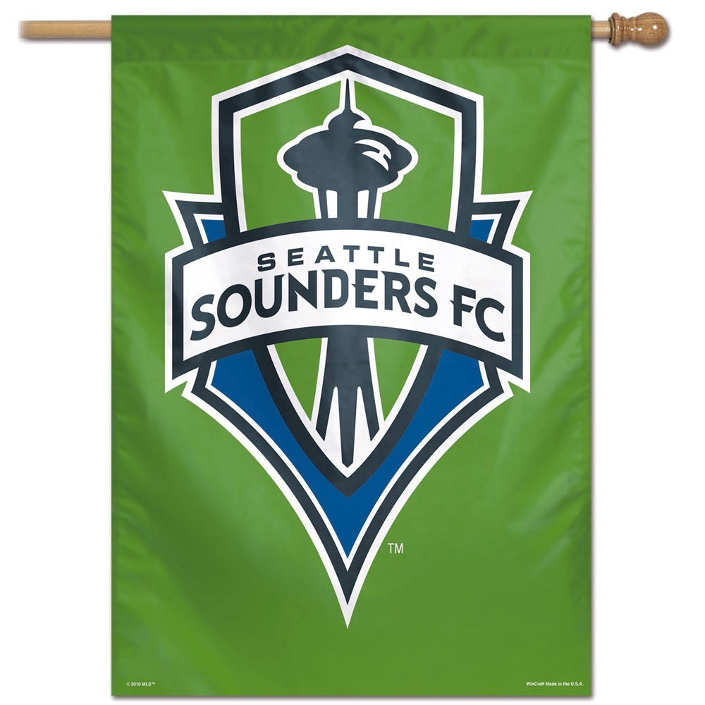 Sounders Vertical Flag (Old Logo)