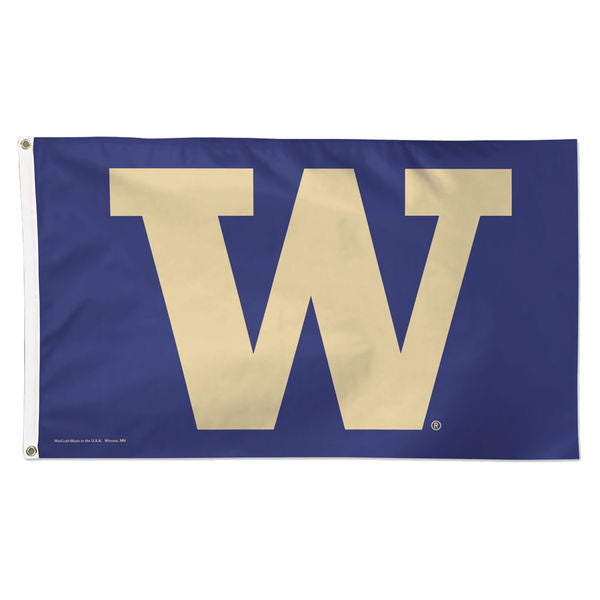 UW Huskies 3x5 Deluxe Flag