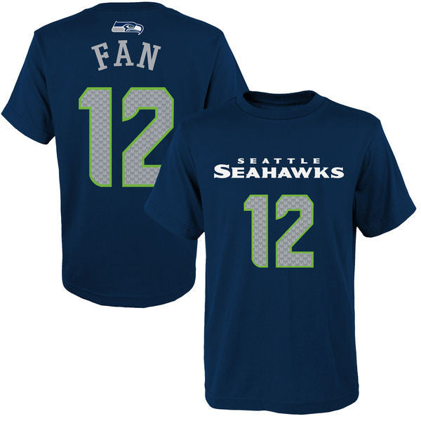 Youth Seahawks Fan 12 Player Tee
