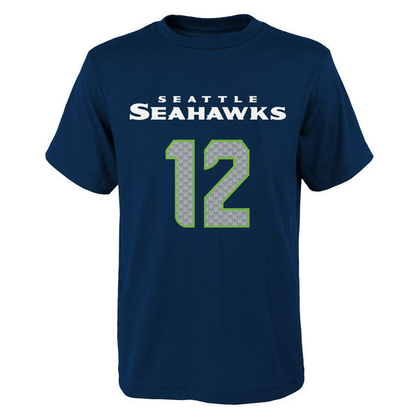 Youth Seahawks Fan 12 Player Tee