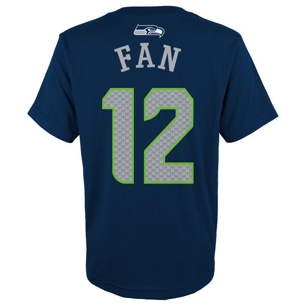 Youth Seahawks Fan 12 Player Tee