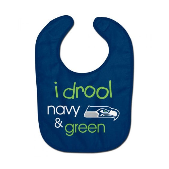 Seahawks Baby Bib