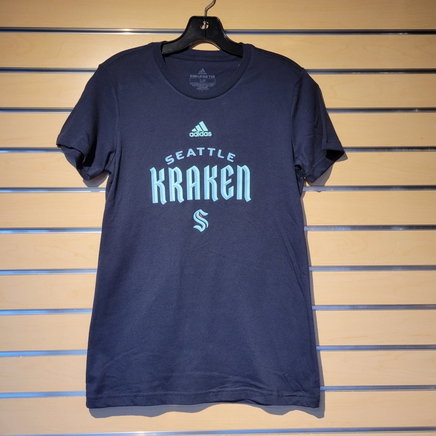Women's Kraken Navy Amp Shirt