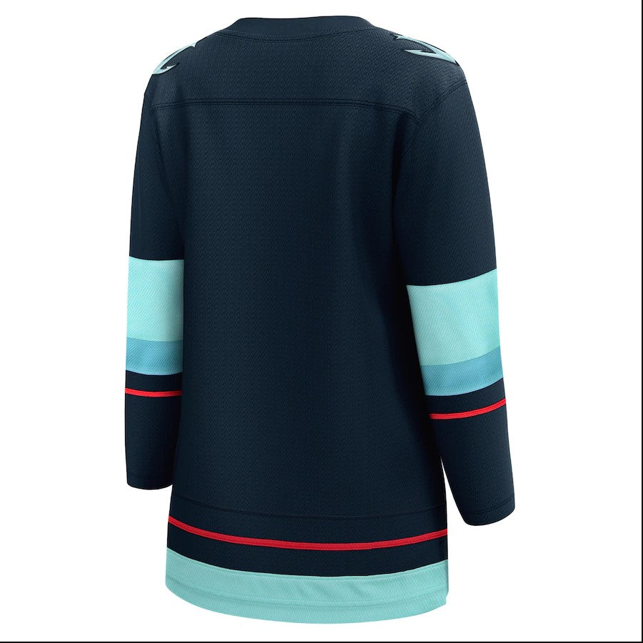 Women's Kraken Navy Home Breakaway Jersey