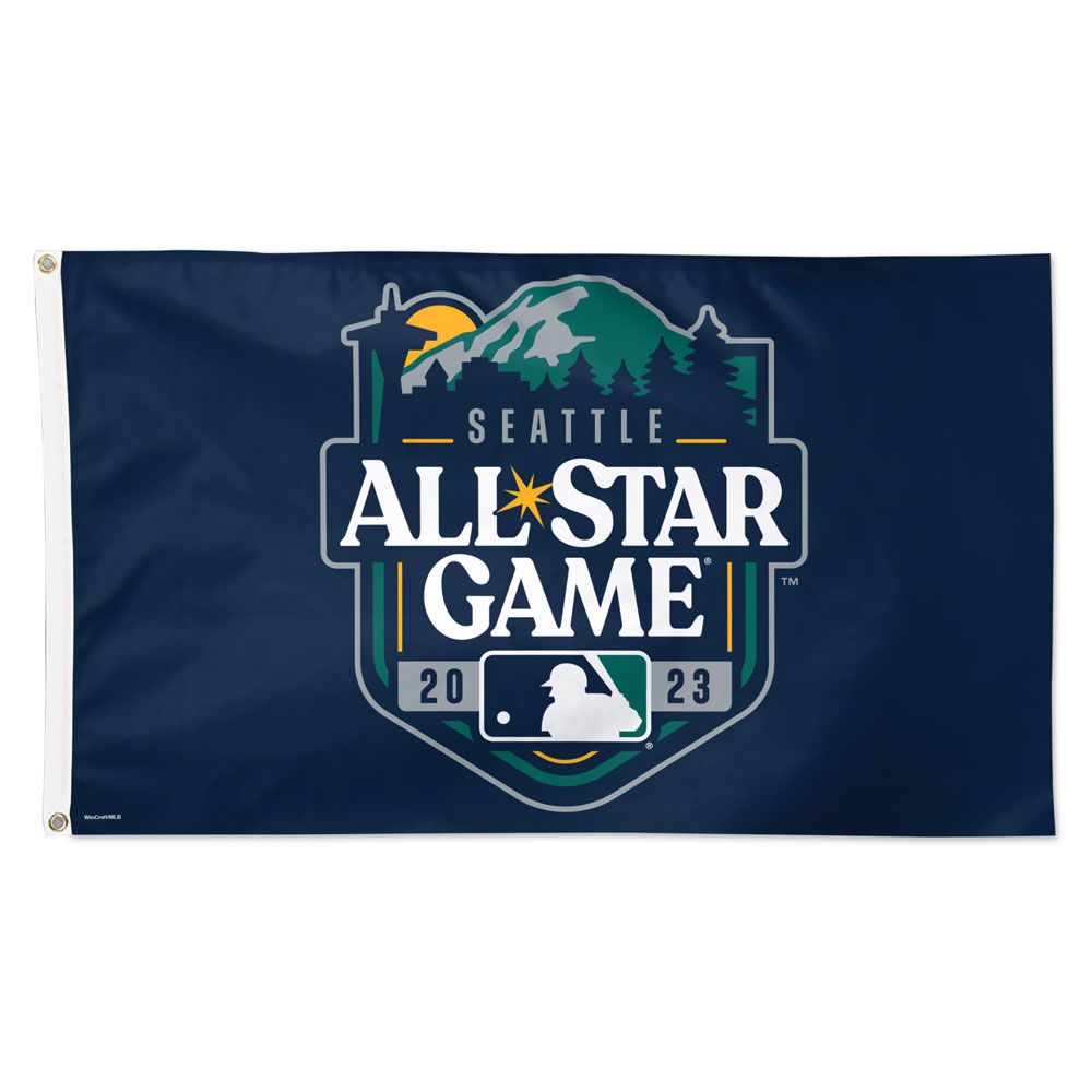 2023 MLB All-Star Game Deluxe 3x5 Flag