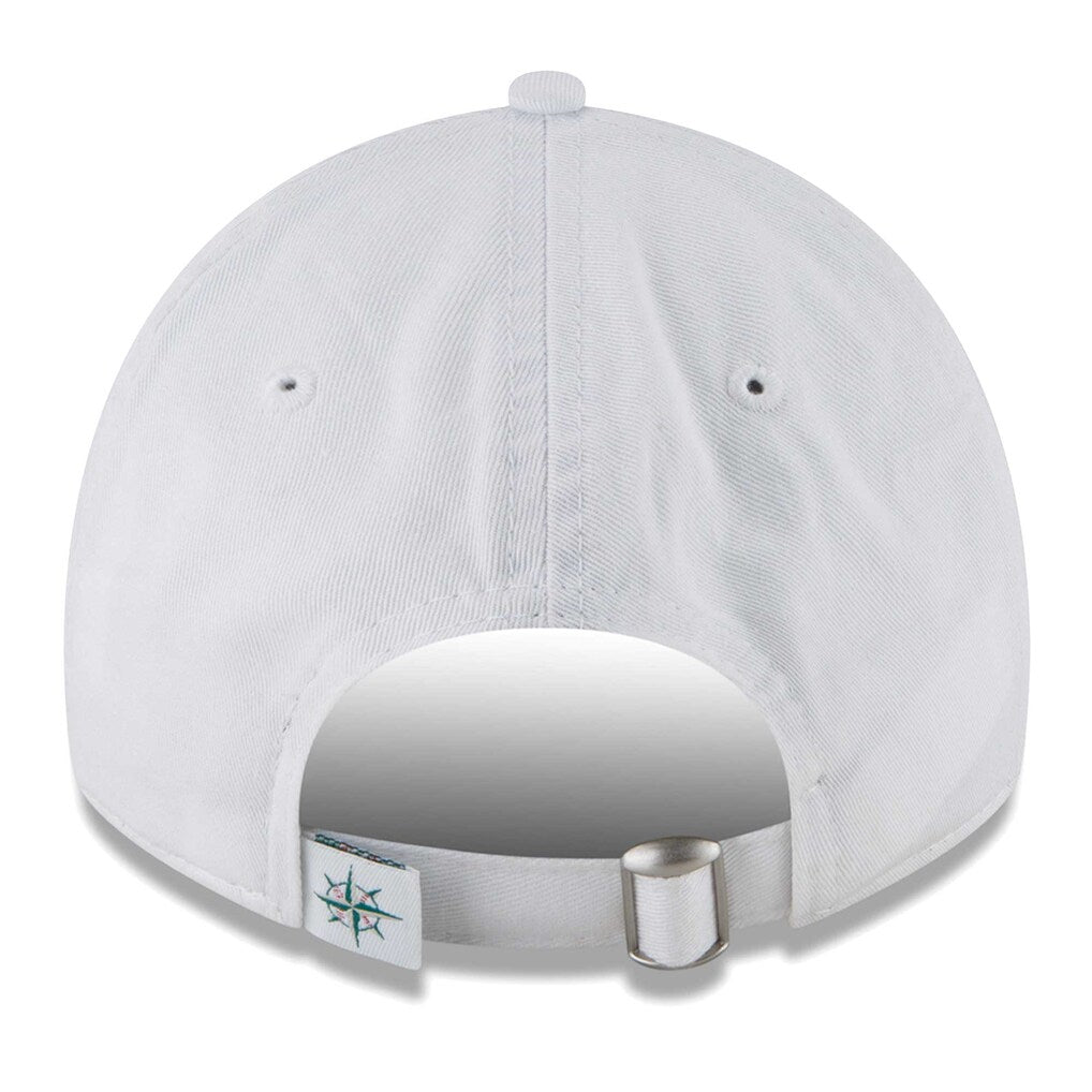 Mariners White Classic Adjustable Hat