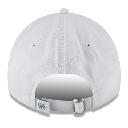 Mariners White Classic Adjustable Hat