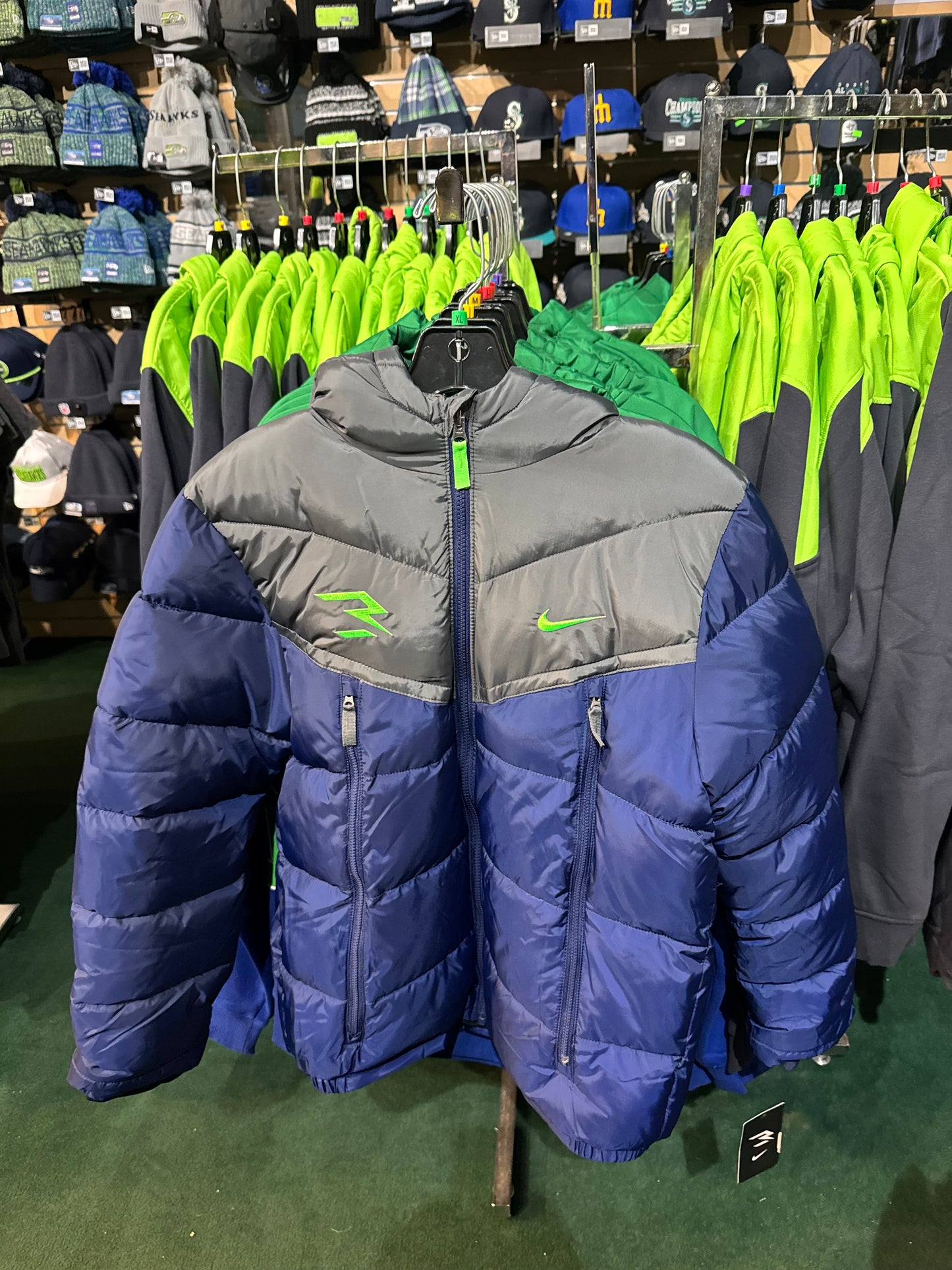 Youth Seahawks 3Brand Puffer Jacket