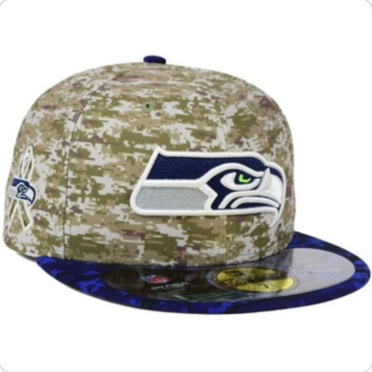 Seahawks STS 2015 Salute To Service 59Fifty Fitted Hat