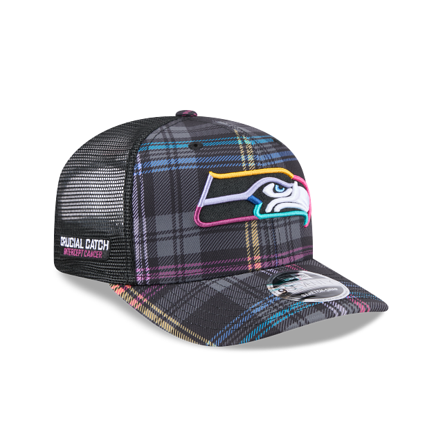 Seahawks 2024 Crucial Catch Stretch-Snap Hat