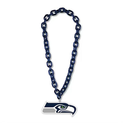 Seahawks Super Fan Big Chain Necklace