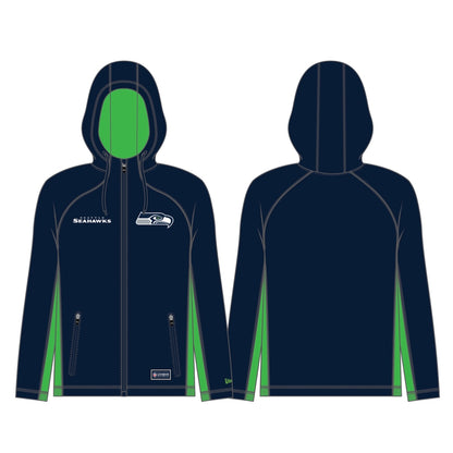 Seahawks Combine Full Zip Premium Hooded Sweatshirt