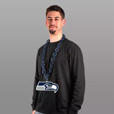 Seahawks Super Fan Big Chain Necklace