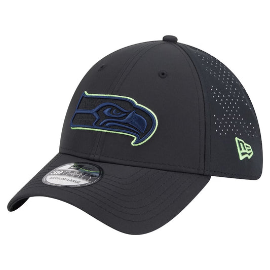 Seahawks Blackout Performance Stretch Hat