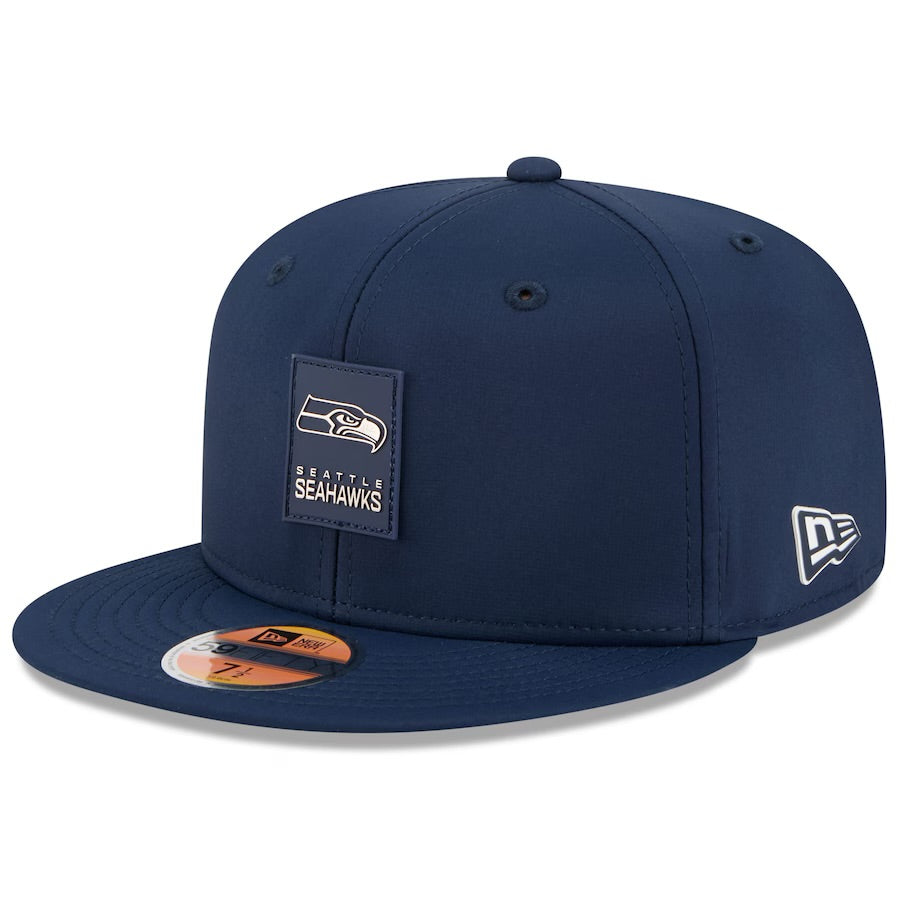 Seahawks 2025 Sideline Performance Fitted Hat