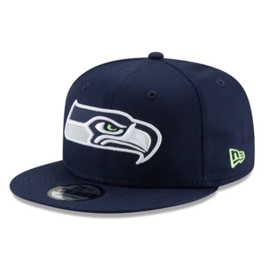 Seahawks Navy 9Fifty Snapback Hat