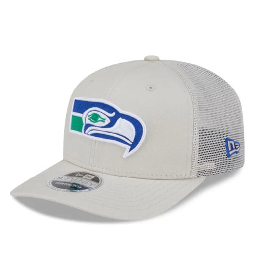Seahawks Canvas Snapback Trucker Hat