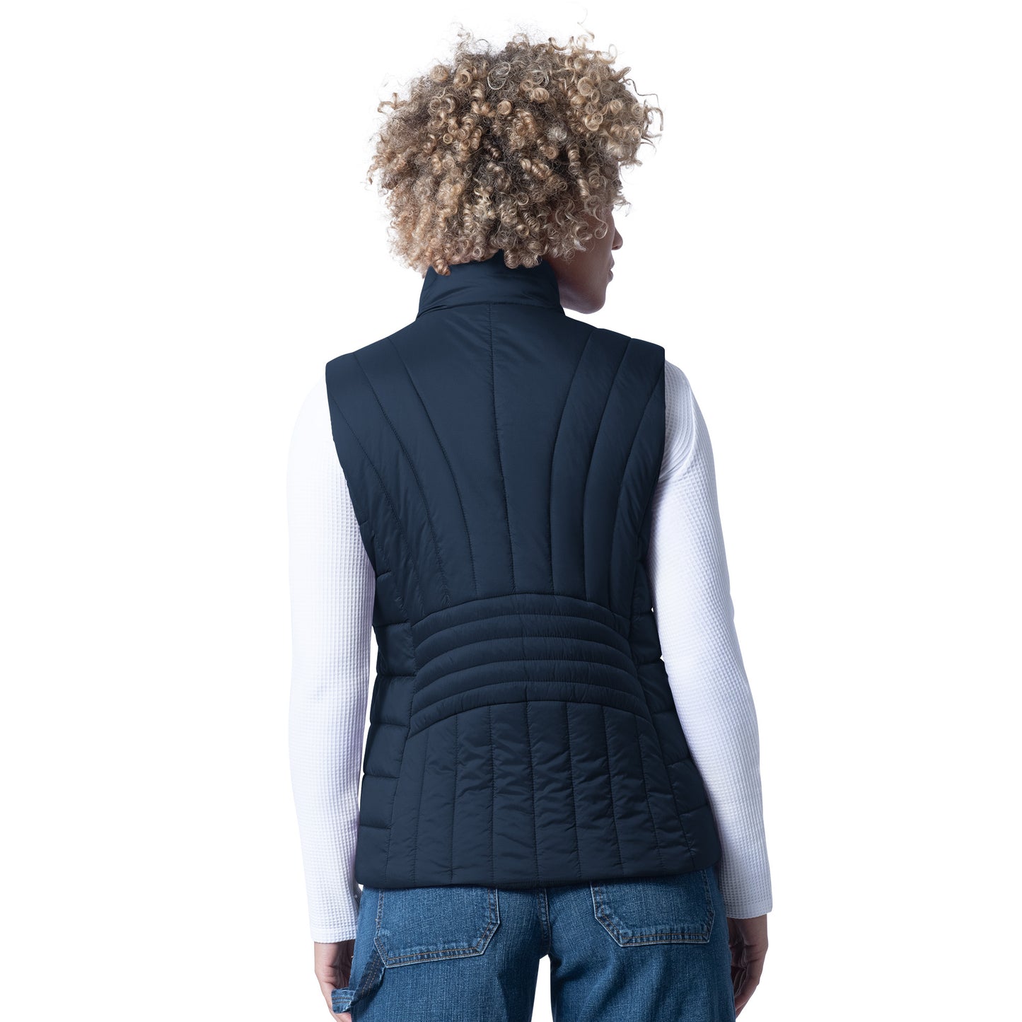 Women's Seahawks Deluxe Navy Vest