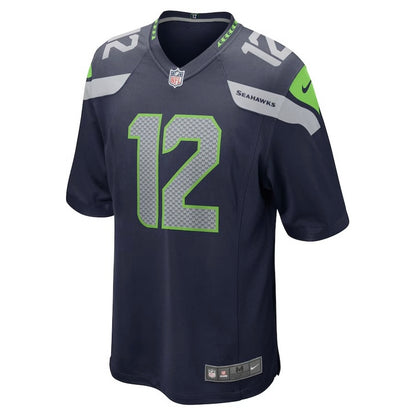 Seahawks FAN 12 Navy Game Jersey