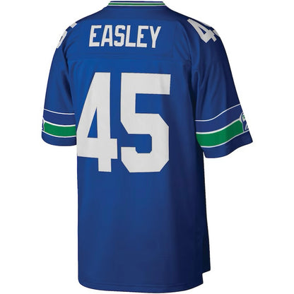 Seahawks EASLEY 45 Retro Legacy Blue Limited Jersey