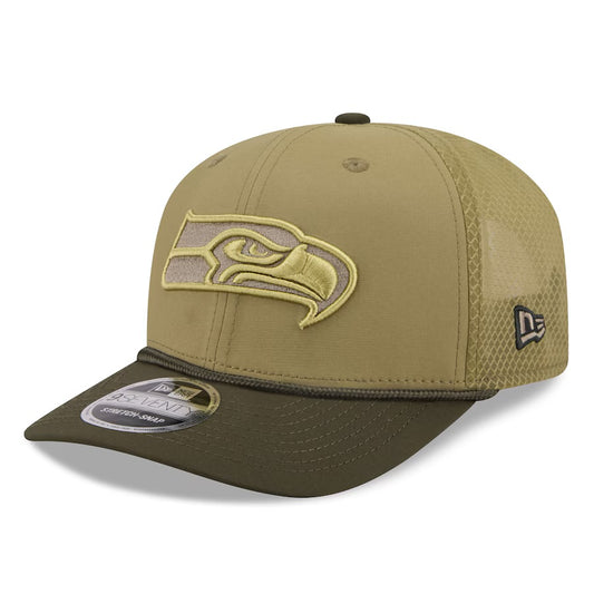Seahawks 2025 Salute To Service Stretch-Snap Hat