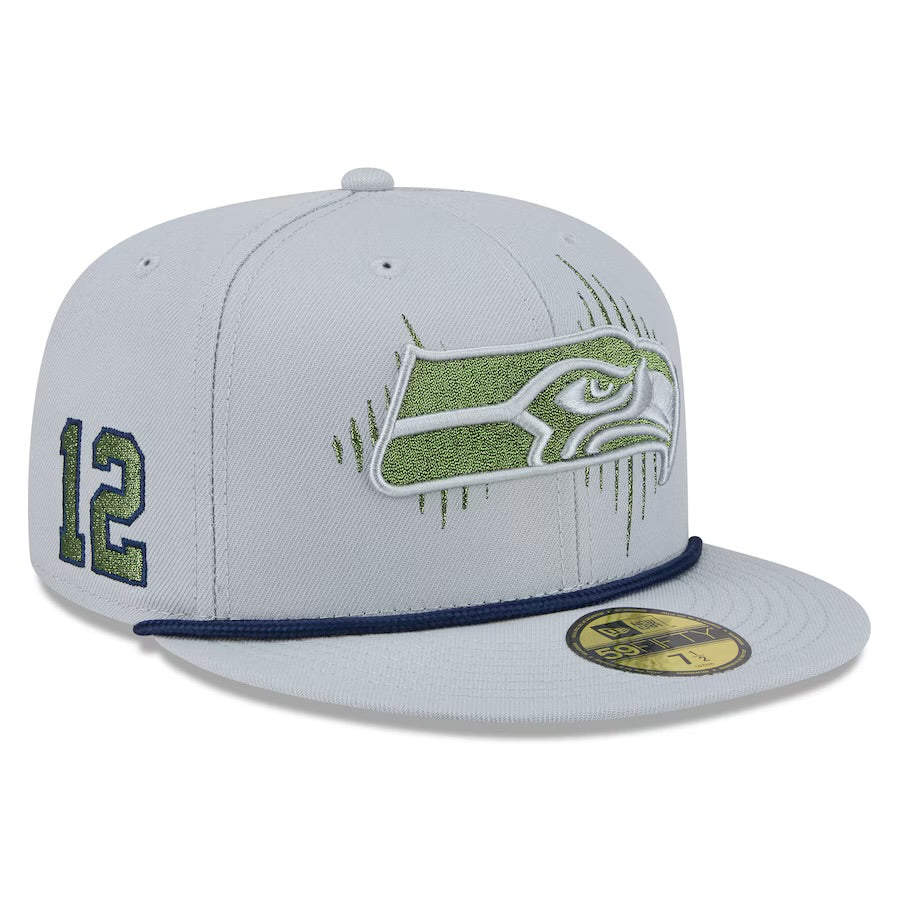Seahawks 2025 Sideline Rivalries Fitted Hat