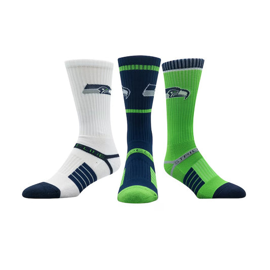 Seahawks Lime Green Strideline Socks