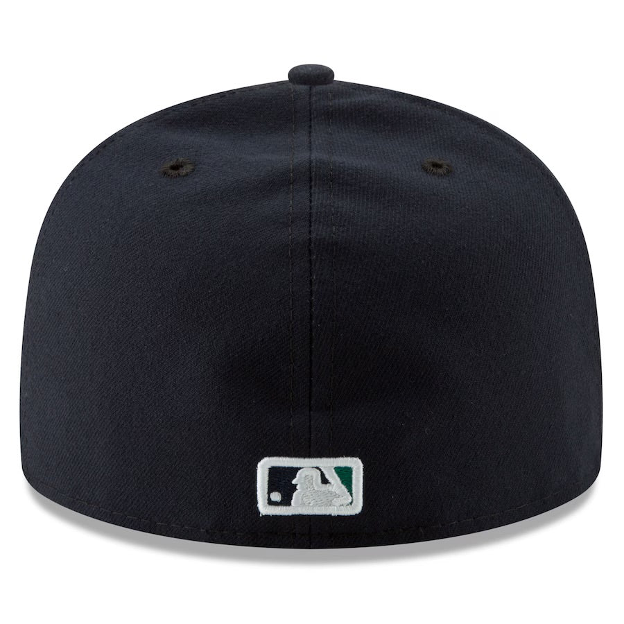 Mariners 2025 On-Field Postseason Navy Authentic Fitted Hat