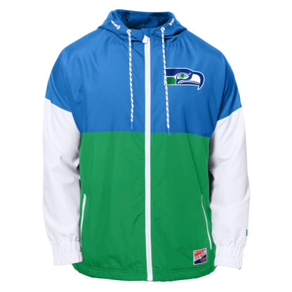 Seahawks Retro Full Zip DryTek Hooded Jacket