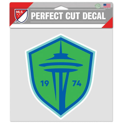 Sounders Perfect Cut Color 8x8 Decal