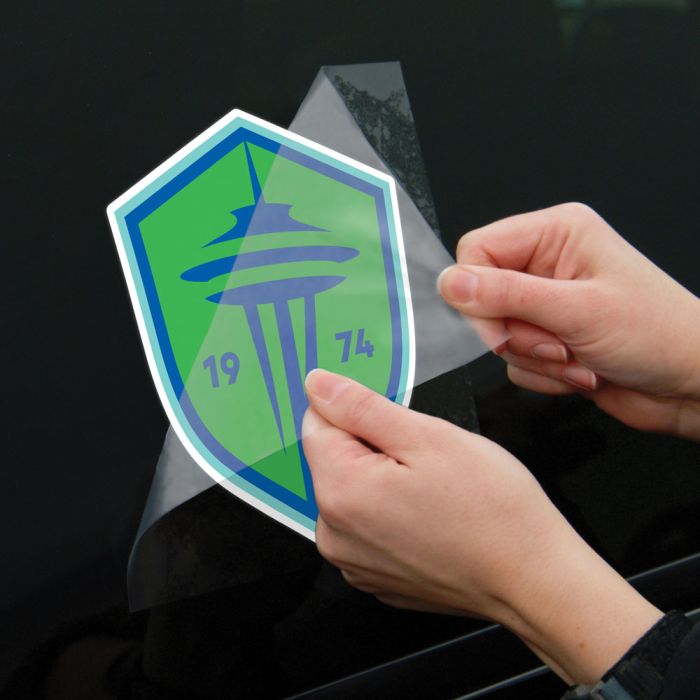 Sounders Perfect Cut Color 8x8 Decal