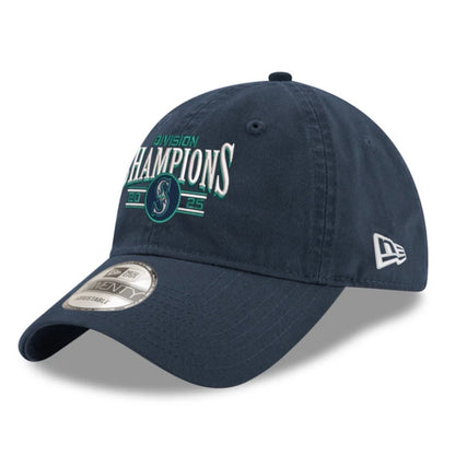 Mariners 2025 Division Champions Official 9Twenty Adjustable Navy Hat