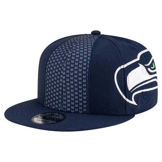 Seahawks Helmet Navy 9Fifty Snapback Hat