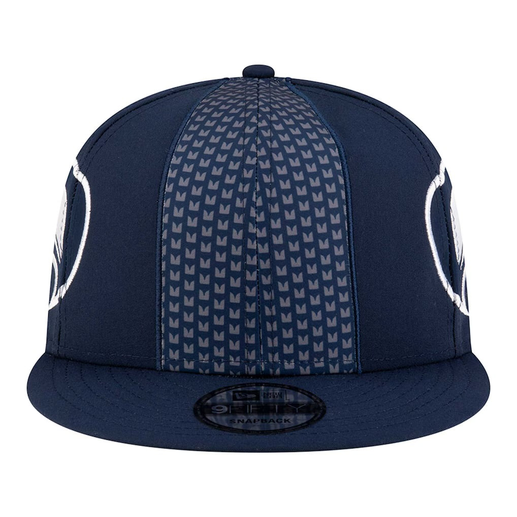 Seahawks Helmet Navy 9Fifty Snapback Hat