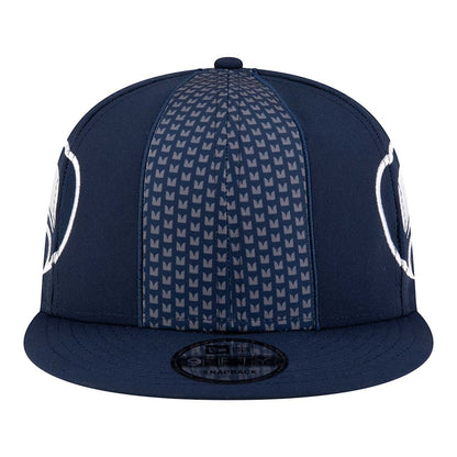 Seahawks Helmet Navy 9Fifty Snapback Hat