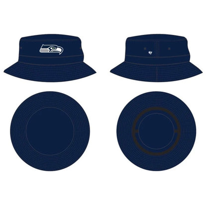 Seahawks Navy Bucket Hat