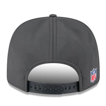 Seahawks Retro 2025 Sideline Cold Weather Snapback Charcoal Hat