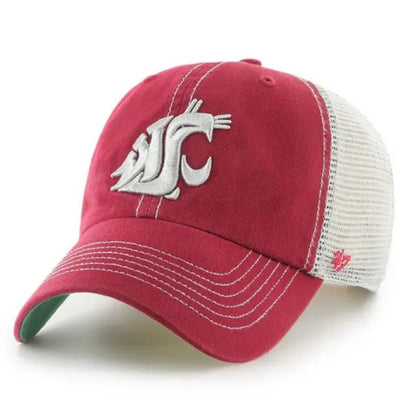 WSU Cougars Trawler Snapback Trucker Hat