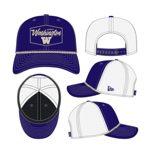 UW Huskies Patch Stretch-Snap Hat