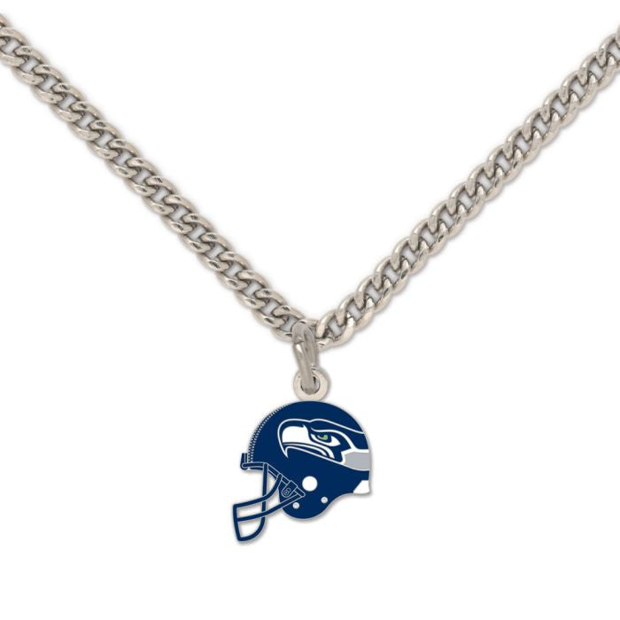 Seahawks Helmet Charm Necklace