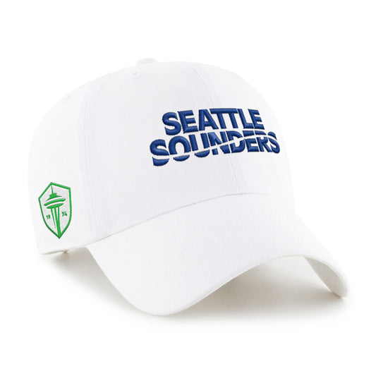 Sounders White Adjustable Hat