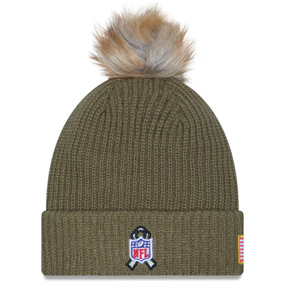 Women’s Seahawks 2025 Salute To Service Cuff Knit Beanie