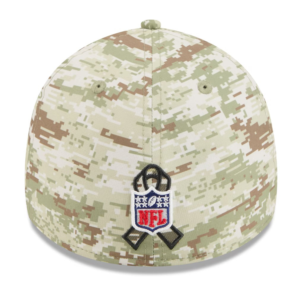 Seahawks 2025 Salute To Service Stretch-Fit Hat