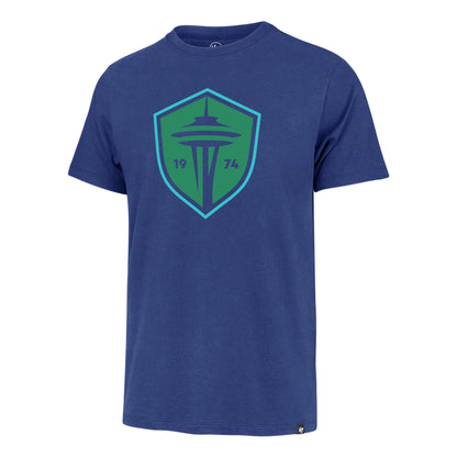 Sounders Blue Logo Tee