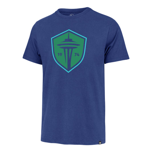 Sounders Blue Logo Tee