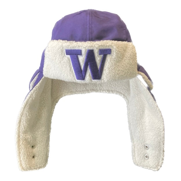 UW Huskies Purple Deluxe Trapper Knit